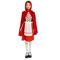 Crvena kapuljača Klasična dječja kostim