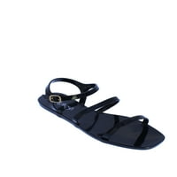 Osvježavajuća sandala s naramenicama u crnoj boji