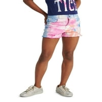 Justice Girls Mini Mom Effect Effect traper kratke hlače, veličine 6-14, Slim & Plus
