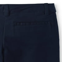 Wonder Nation Girls Plus 8- školske uniforme Twill Bermuda kratke hlače