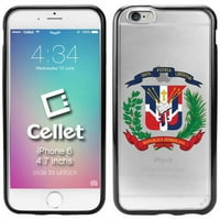 Cellet Dominikanska republika zastava TPU PC ProGuard Slučaj za Apple iPhone 6 6