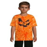 Wonder Nation Boys grafička majica s kratkim rukavima Halloween, veličine 4- & Husky