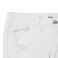 Wonder Nation Girls Midi traper kratke hlače, veličine 4- & Plus