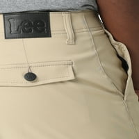 Muške teretne hlače od sintetike s ravnim nogavicama iznimne udobnosti