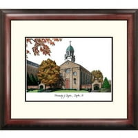Alumnus University of Dayton uokviren litografom
