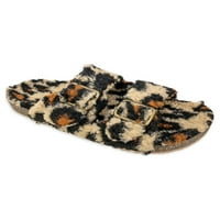 Tajna blaga ženske sandale s dvostrukim kopčama leopard, veličine 6-11