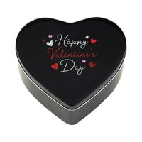 Način proslave Valentinova je Limena kutija u obliku srca, Karat. Poklon kutija, samo za ručno pranje, sigurna za