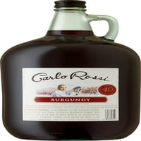 Carlo Rossi Burgundy Crveni stol vino, Kalifornija, litralna staklena boca