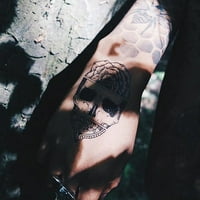 Tattify lubanja s ružom privremenom tetovažom - dolazak ruža