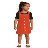 Wonder Nation Baby and Toddler Girls Dress haljina, veličine - 5T