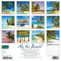 Vrba Creek Press Ah, Tropski zidni kalendar na Plaži