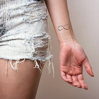 Tattify Love je zauvijek beskonačni znak privremena tetovaža - ikad, ikad moja