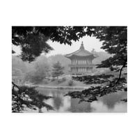 Zaštitni znak likovna umjetnost 'Lotus paviljon Koreja' platno umjetnost Monte Nagler