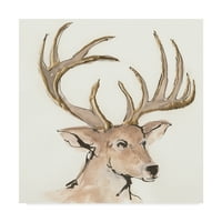 Zaštitni znak likovne umjetnosti 'pozlaćena mule jelena' platno umjetnost Chrisa Paschkea