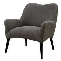 HomeFare Srednjeg stoljeća Moderna stolica za naglasak u Londonu Magl Grey