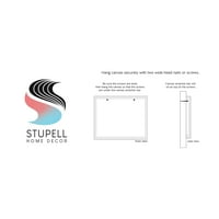 Stupell Industries Visoke palme ljetne nautičke jedrilice krajolik galerija za slikanje Omotana platna za tisak
