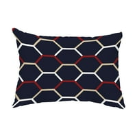 Jednostavno Daisy, 14 20 Cool Shades Orange Abstraction Decorative Outdoor Pillow