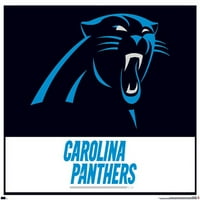 Carolina Panthers - plakat za zid logotipa, 14.725 22.375