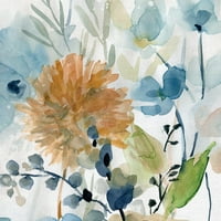 Umjetnička galerija remek -djela Holland Spring Mi I, II Carol Robinson Floral Canvas Art Print Set