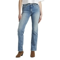 Tvrtka Silver Jeans. Ženske Vintage traperice visokog rasta, izrezane u struku, veličine 24-36