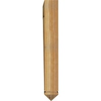 Ekena Millwork 6 W 38 d 44 h naslijeđene umjetnosti i zanata grubi pilani nosač, zapadni crveni cedar