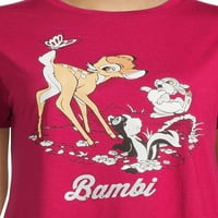 Disney Bambi majica s kratkim rukavima ženske prijateljice