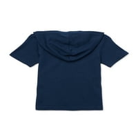 Majice, majice i kratke hlače s kratkim rukavima za dječake, Set dječje odjeće, 12 komada, 12m-5T