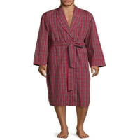 Muški tkani šal i pidžama ogrtač za velike muškarce
