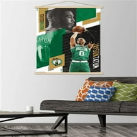Boston Celtics - plakat Jayson Tatum Wall s magnetskim okvirom, 22.375 34