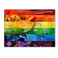 Zaštitni znak likovne umjetnosti gej na platnu iz mumbo-a