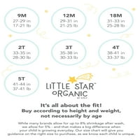 Little Star Organic Baby Girls & Toddler Girls Mi 'n Match Outfits, Poklon set