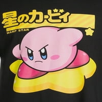 Kirby muške grafičke majice s kratkim rukavima, 2-pak, veličine S-3xl