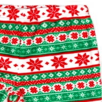 Vrijeme za odmor dječaci božićne i blagdanske pidžame, dvodijelni set, veličine 4- & hasky