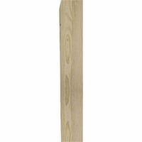Ekena Millwork 4 W 20 d 28 h Olimpijski obrtnik grubi nosač pila, zapadni crveni cedar