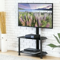 Okretni podni stalak za televizor s podesivom visinom nosača za televizore s ravnim zakrivljenim ekranom 9207502