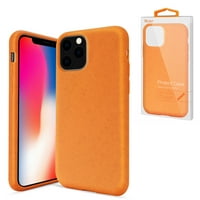 Apple iPhone pšenica Bran silikonsku futrolu za telefon u narančama