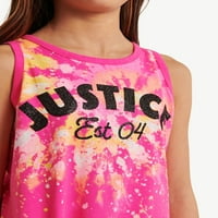 Justice Girls Jersey majica haljina, veličine xs-xlp
