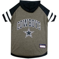 Kućni ljubimci Prvi NFL Dallas kauboji NFL Hoodie majica za pse i mačke - Cool majica, timovi - Mali