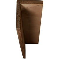 Ekena Millwork 4 W 12 h 8'l 2-strana gruba pilana endurathane fau Wood Strop Grep, prirodni pekan