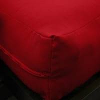 Reverzibilni madrac-futon s hrpom, veličina mumbo-mumbo - crvena antilop