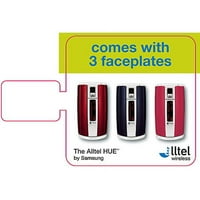 Alltel U PrepAid r Hue od Samsung -a i uklonjivih ploča s licem, Bluetooth kompatibilno