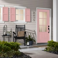 Colorplace Klasična boja za vanjsku kuću, meka francuska ružičasta, ravna, galon