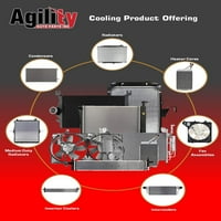 Agility Auto dijelovi radijator teških dužnosti za modele specifičnih za Freightliner