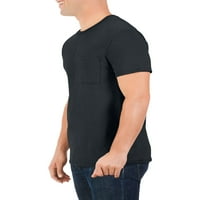 Muška majica s džepovima s kratkim rukavima, pakiranje, veličine od 4 inča