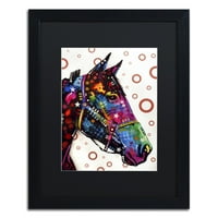Zaštitni znak likovna umjetnost Konj Canvas Art by Dean Russo, Black Matte, Crni okvir