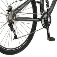 Mongoose XR-Pro muški planinski bicikl, kotači, brzine, crni