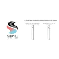 Stupell Industries Različite ćudljive životinje za divlje životinje grafička umjetnost Umjetnost Umjetnička umjetnost,