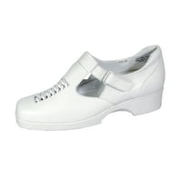 Sat udobnosti yvette široke širine udobnih cipela za rad i casual odjeća bijela 5.5