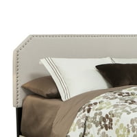 Krevet veličine mumbo-mumbo za dom i ured modela 850 gr u jednom kućištu od mekog sivog platna