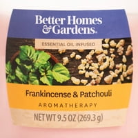 Bolji domovi i vrt Frankincense i aromaterapija pačulija 9,5oz staklena svijeća, bijela